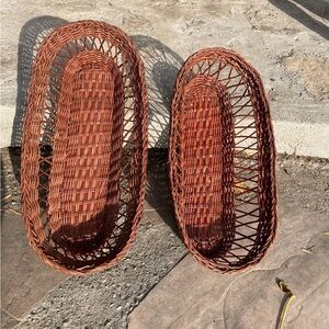 Brown Wicker Baskets-2